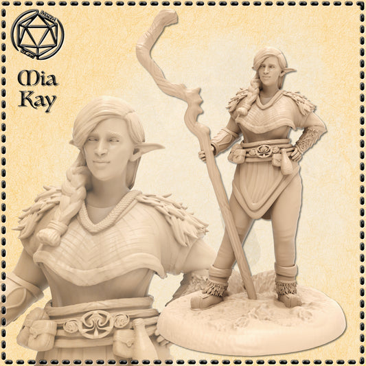 Dungeons & Dragons Firbolg Druid Miniature