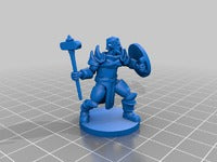 Dungeons & Dragons Firbolg Cleric Miniature