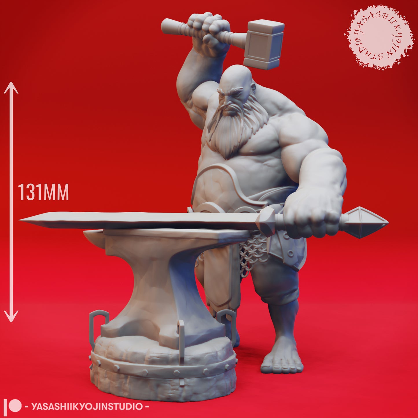 Dungeons & Dragons Fire Giant Miniature