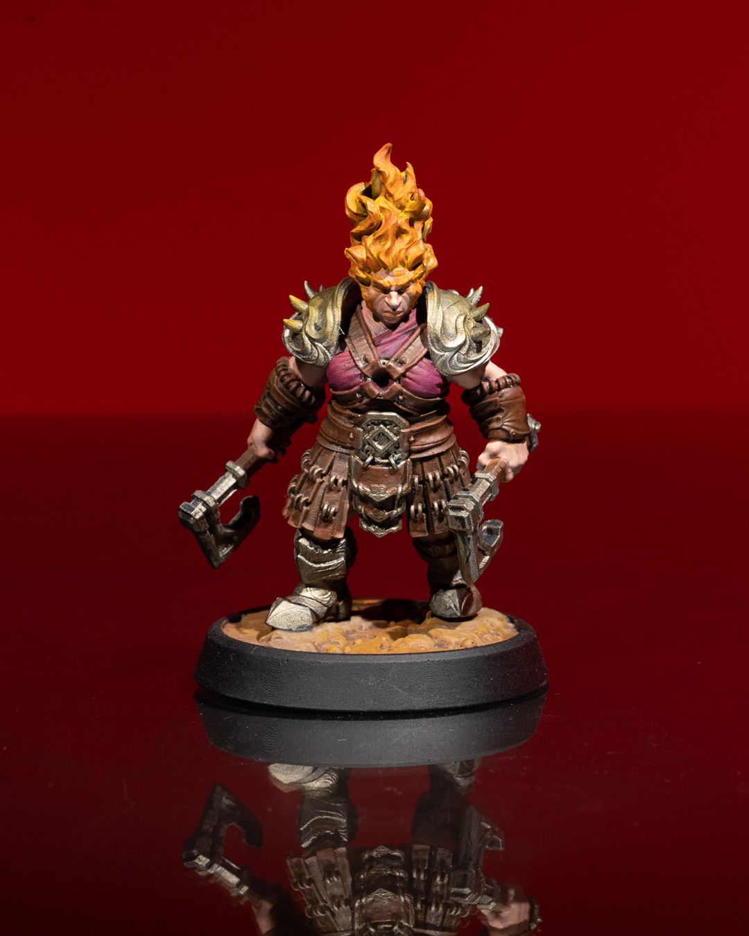 Dungeons & Dragons Fire Soldier Female