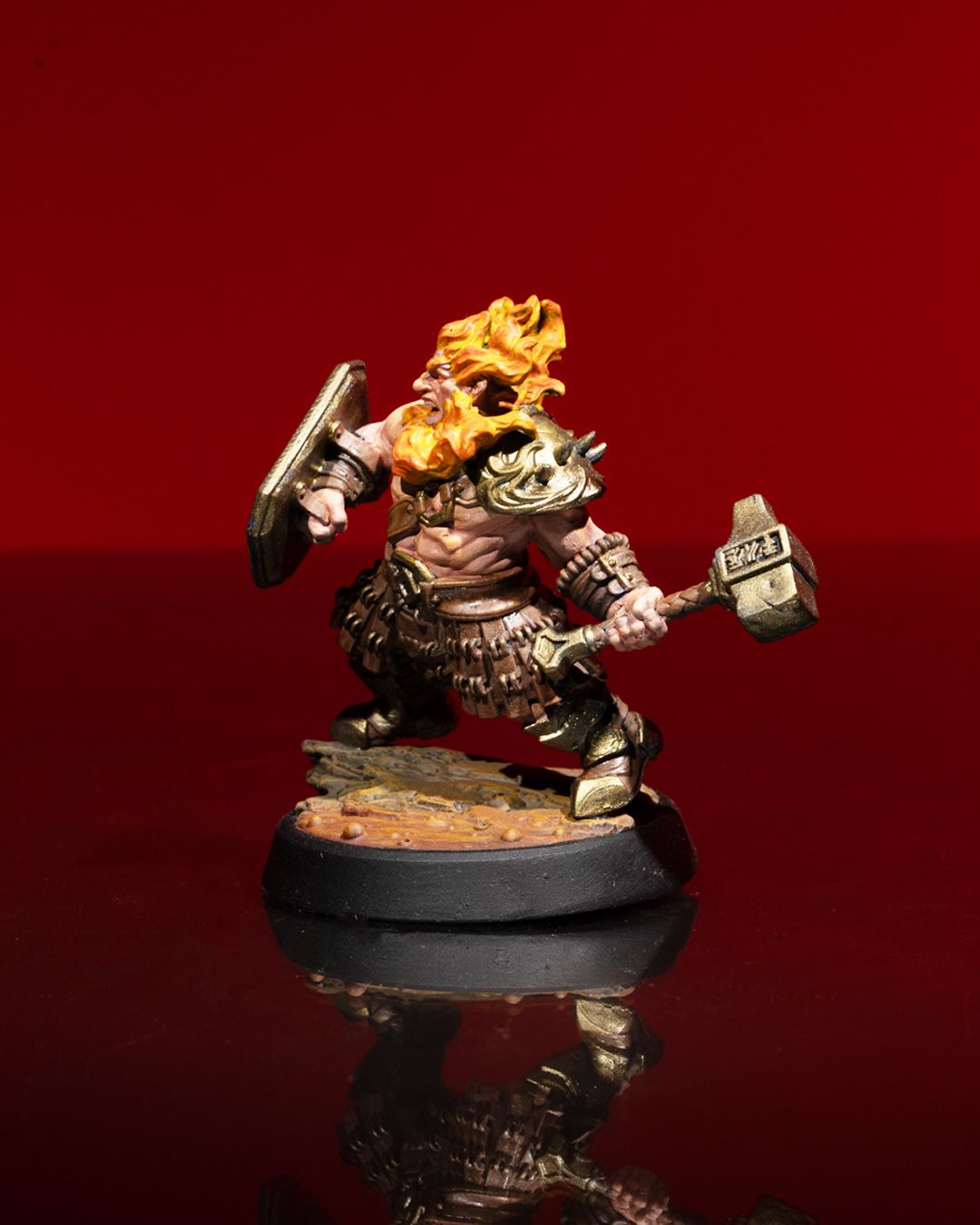 Dungeons & Dragons Fire Soldier Male