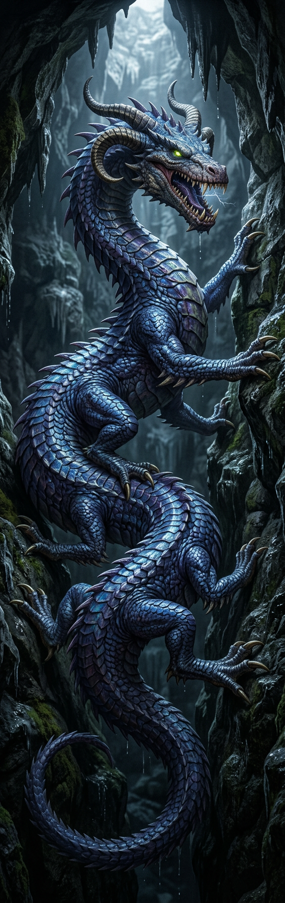 Behir Bookmark – Hueforge