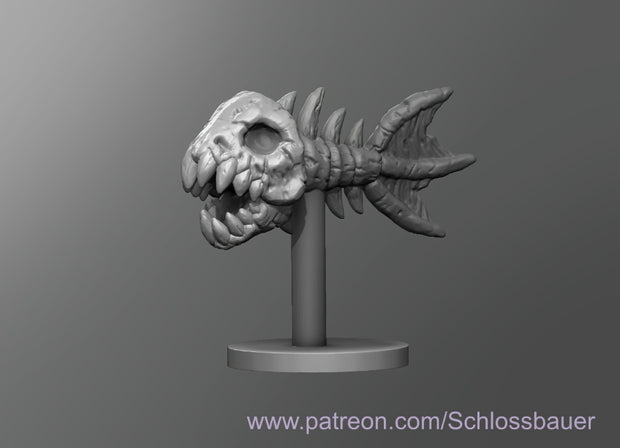 Dungeons & Dragons Fishbone Miniature