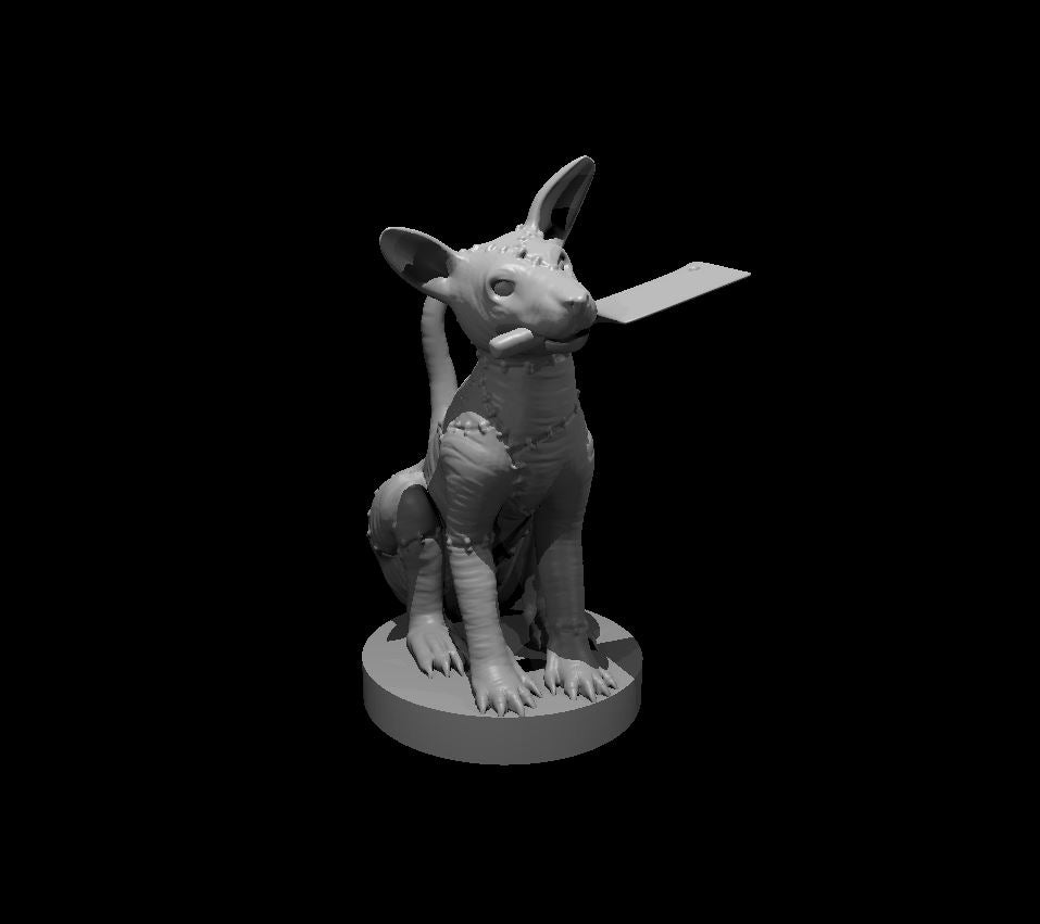 Dungeons & Dragons Flesh Golem Familiar Miniature