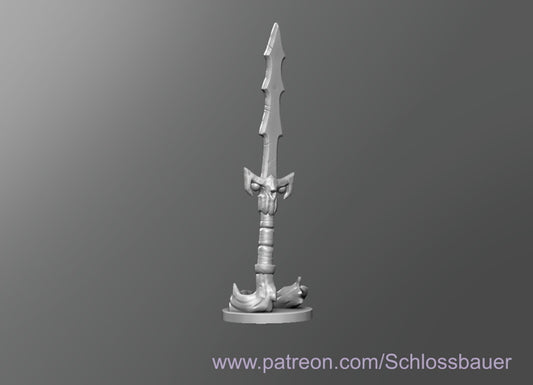 Dungeons & Dragons Flying Sword Miniature
