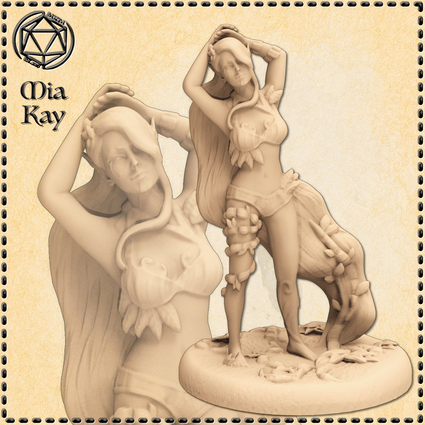 Dungeons & Dragons Forest Nymph Miniature