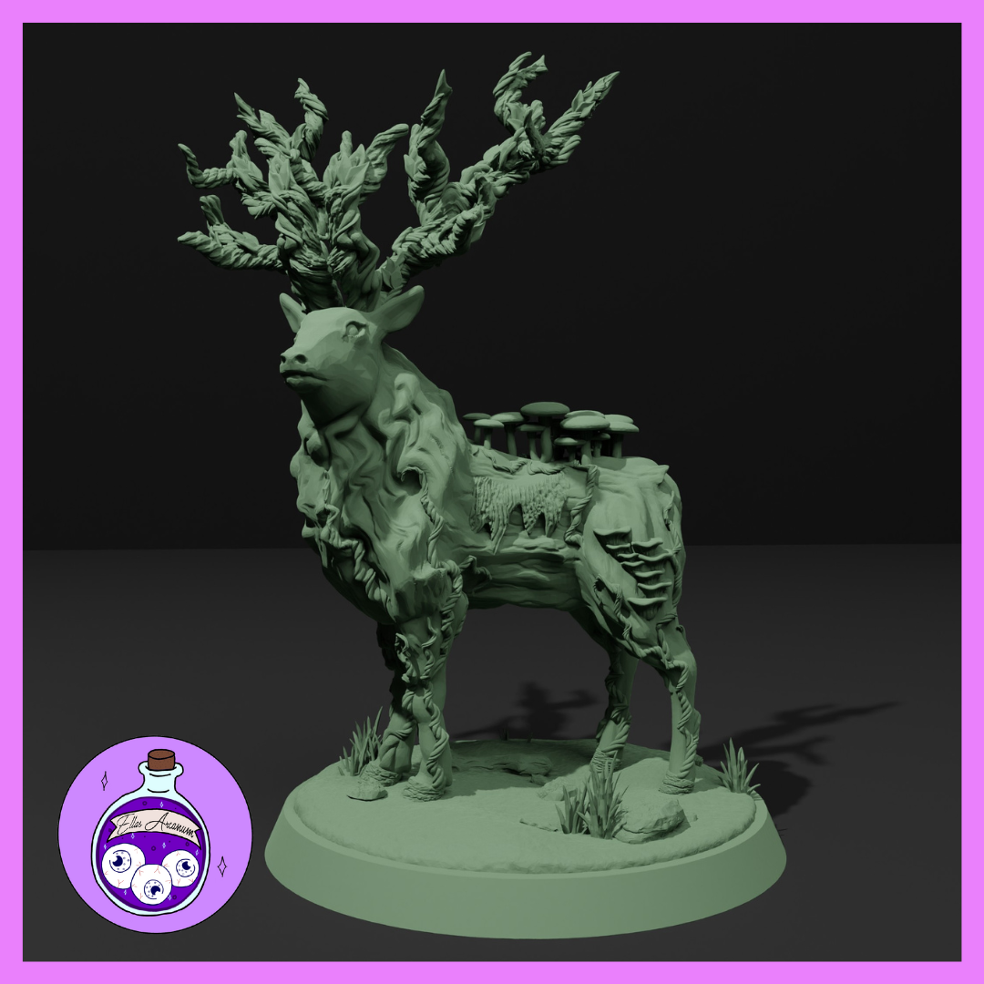 Dungeons & Dragons Forest Spirit Stag Miniature