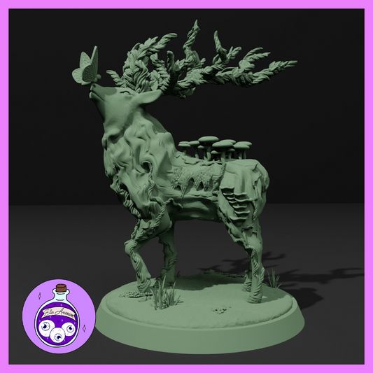 Dungeons & Dragons Forest Spirit Stag Miniature