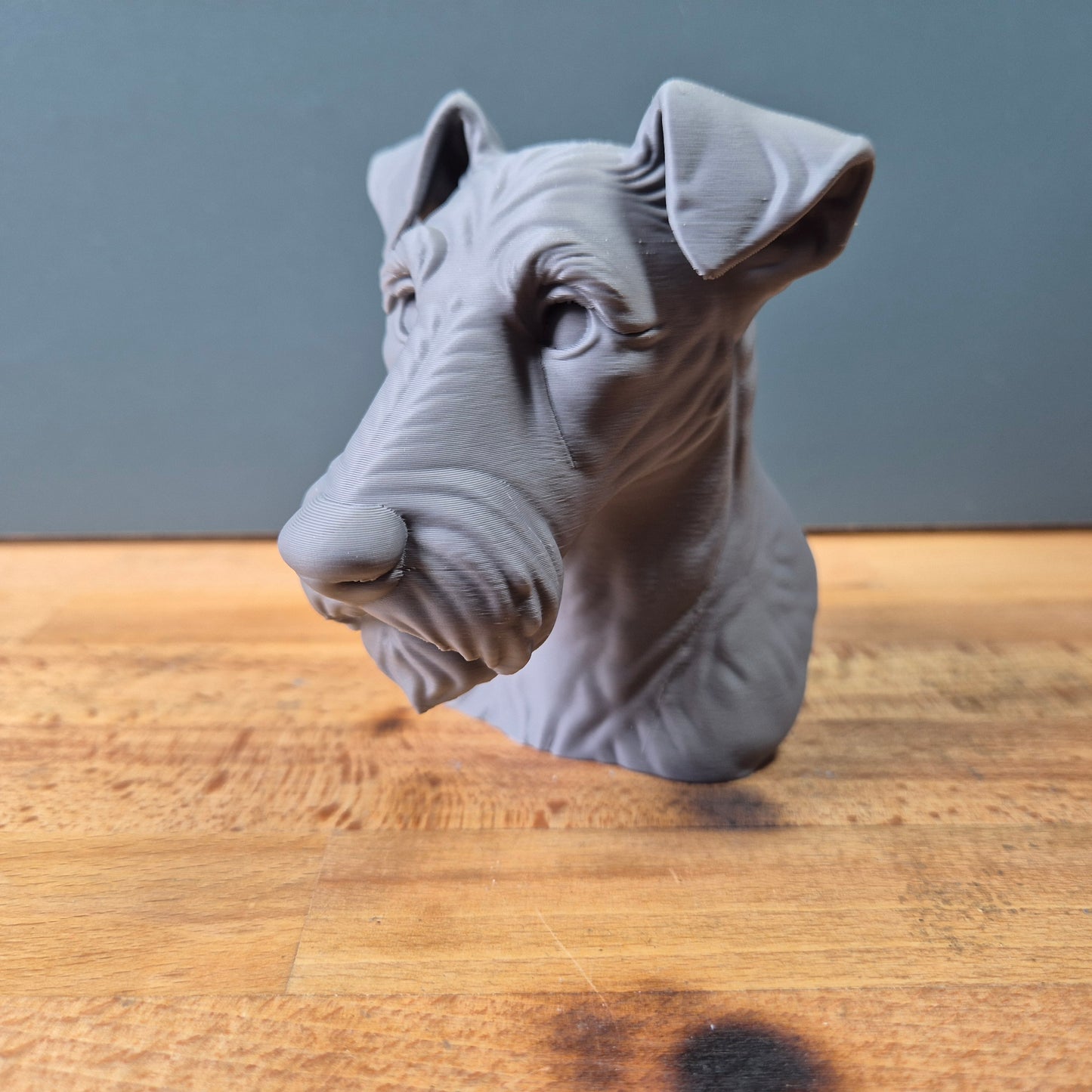 Fox Terrier Bust