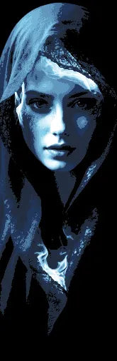 From the Shadows comes the Sorceress with her Natural but Powerful Beauty