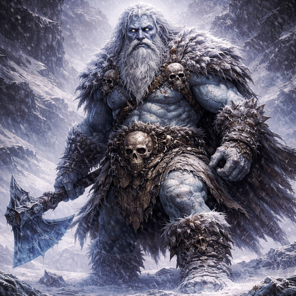 Frost Giant – Hueforge Fan Art
