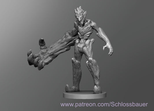 Dungeons & Dragons Frost Elemental Miniature