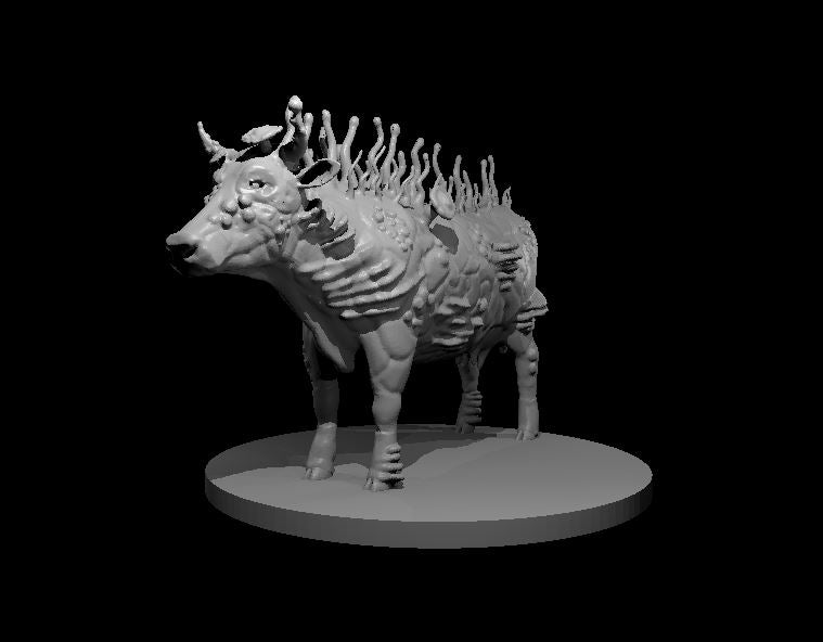 Dungeons & Dragons Fungal Cow Miniature