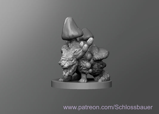 Dungeons & Dragons Fungus Rat Miniature