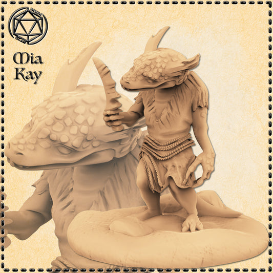 Dungeons & Dragons Funny Kobold Miniature