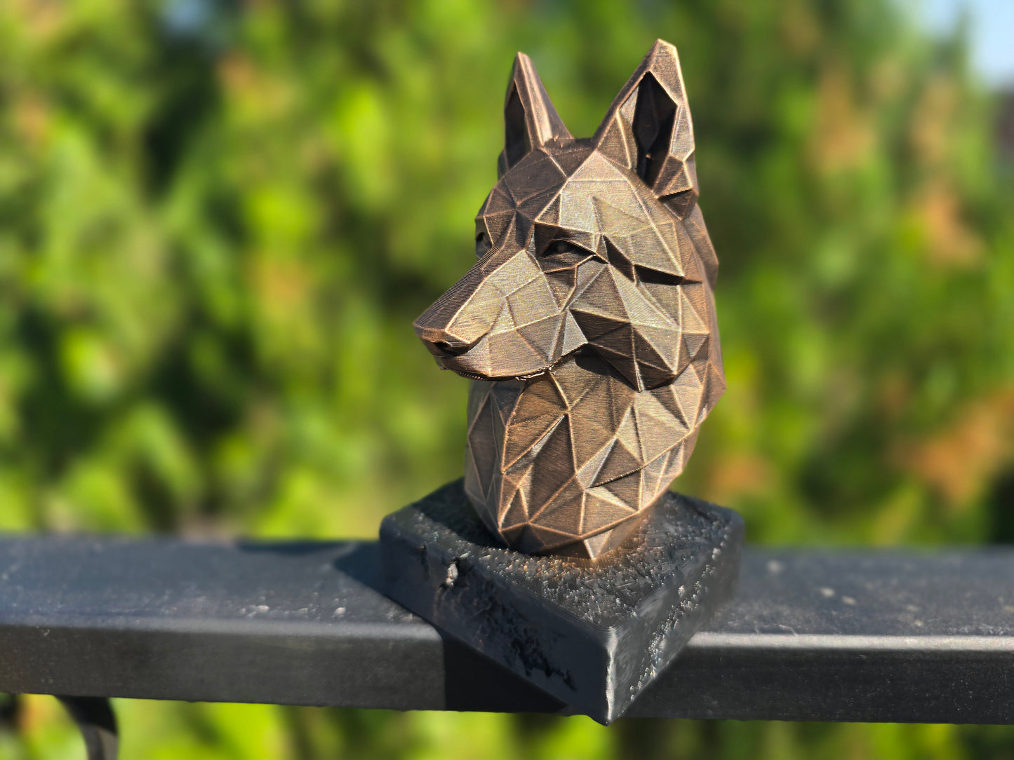 German Shepherd Bust