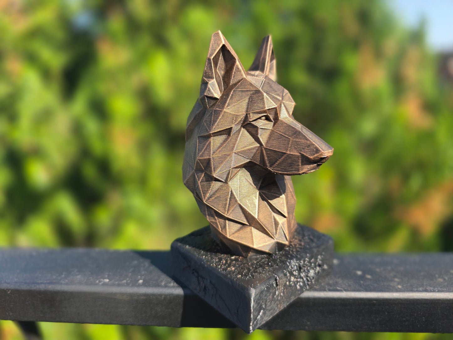 German Shepherd Bust