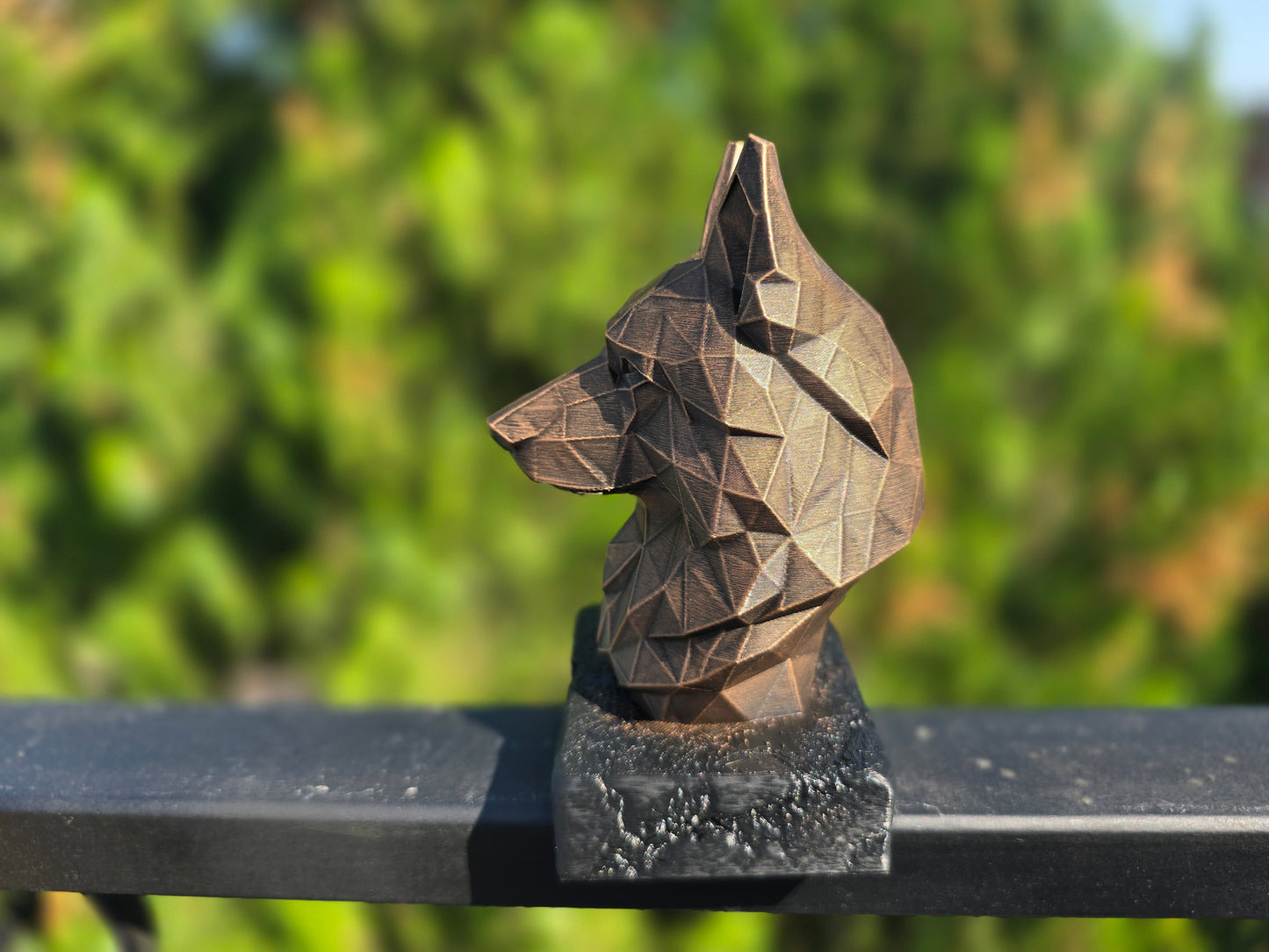 German Shepherd Bust