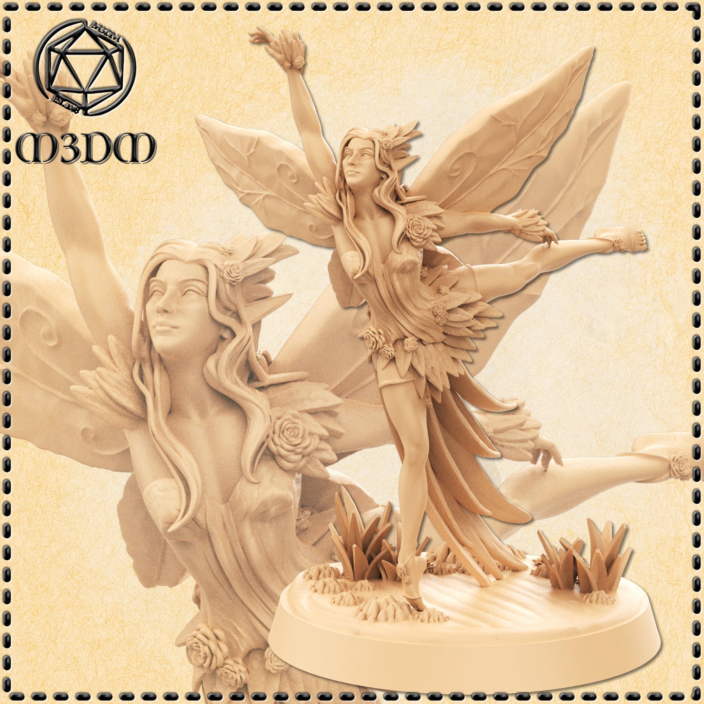 Dungeons & Dragons Garden Fairy Miniature