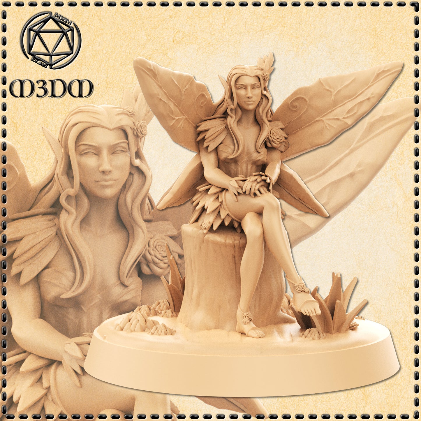 Dungeons & Dragons Garden Fairy Miniature
