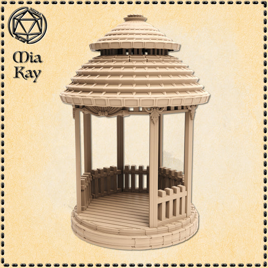 Dungeons & Dragons Gazebo Miniature