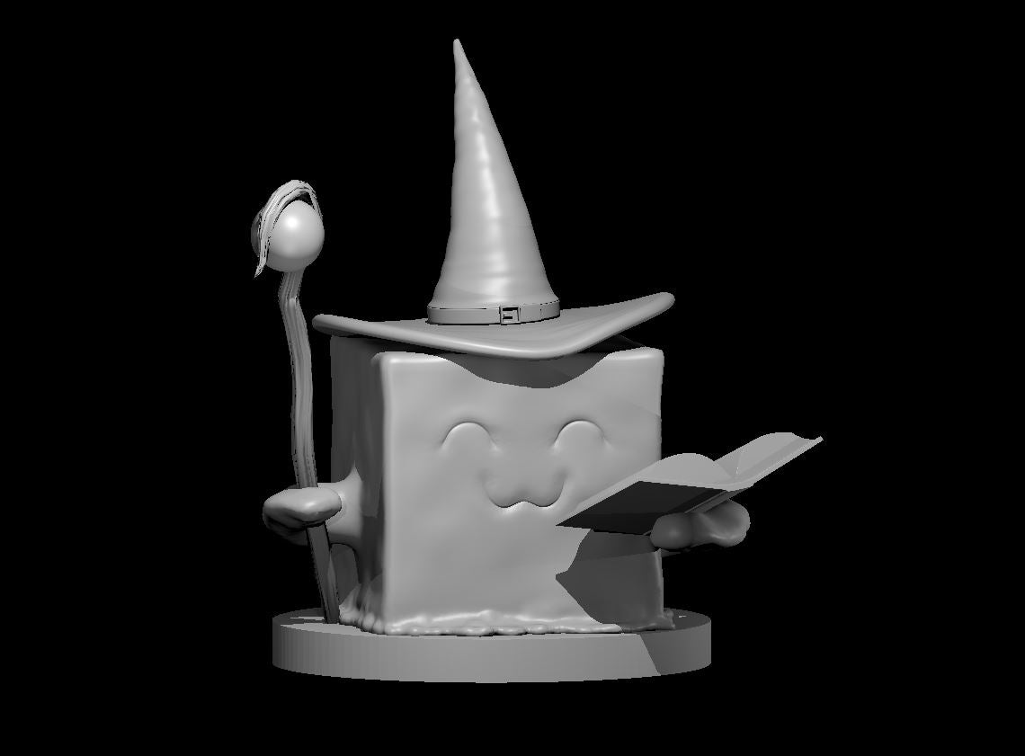 Dungeons & Dragons Gelatinous Cube Wizard Miniature – Borishotch Industries