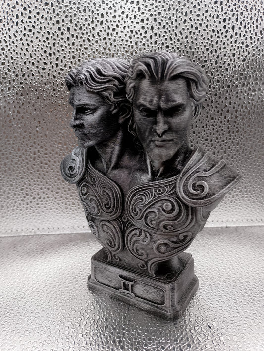 Gemini Zodiac Bust