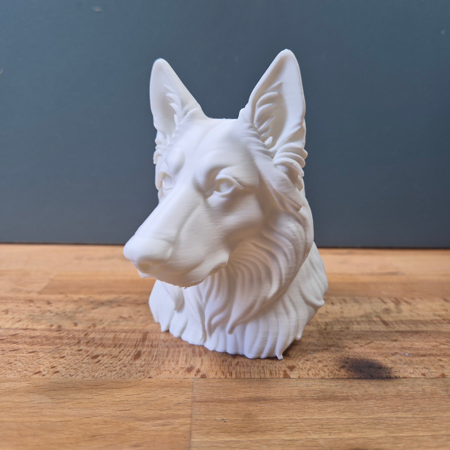 German Shepherd Long Hair Bust