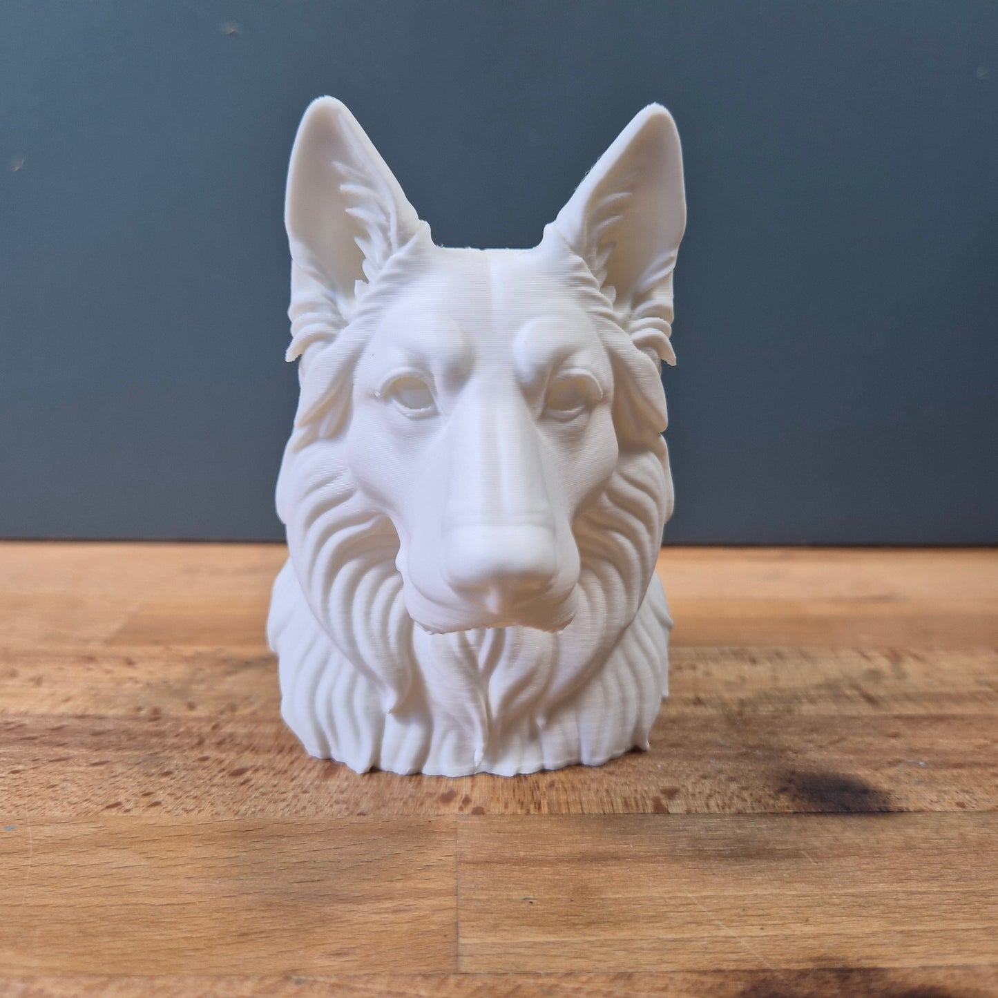 German Shepherd Long Hair Bust