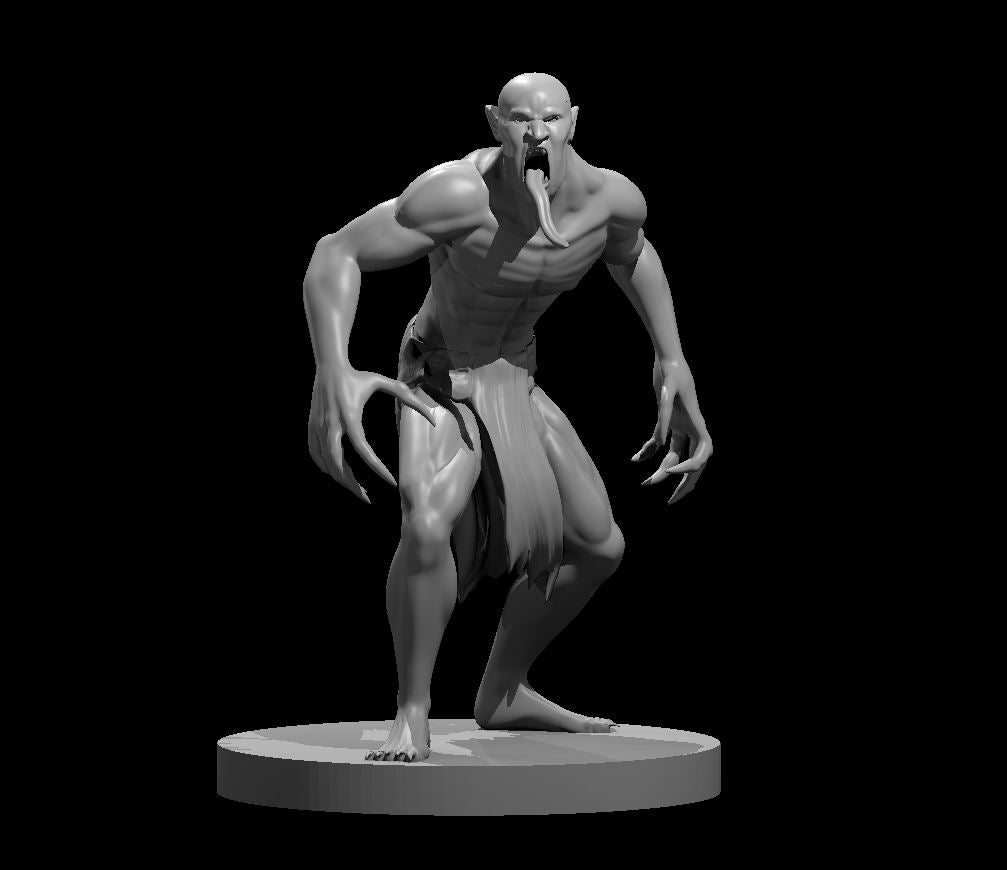 Dungeons & Dragons Ghoul Miniature