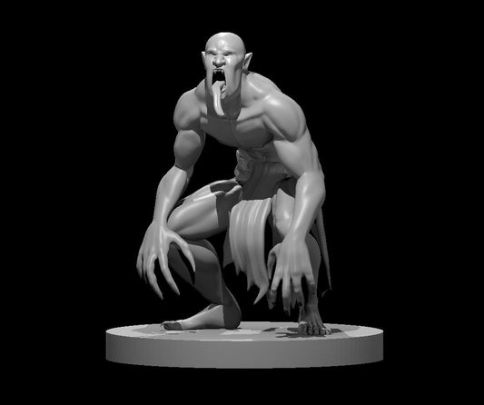 Dungeons & Dragons Ghoul Miniature