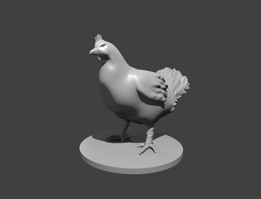 Dungeons & Dragons Giant Chicken Miniature