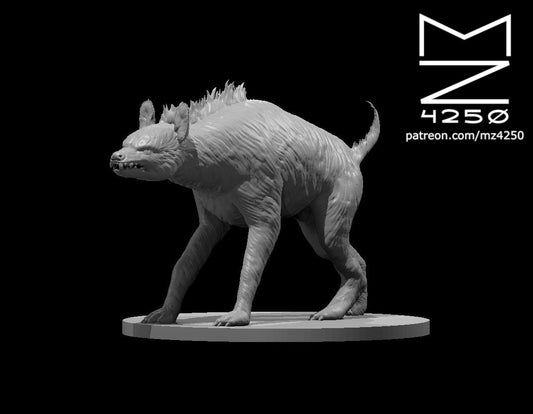 Dungeons & Dragons Giant Hyena Miniature