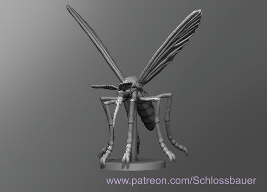 Dungeons & Dragons Giant Mosquito Miniature