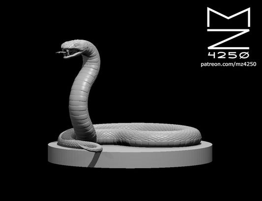 Dungeons & Dragons Giant Poisonous Snake Miniature