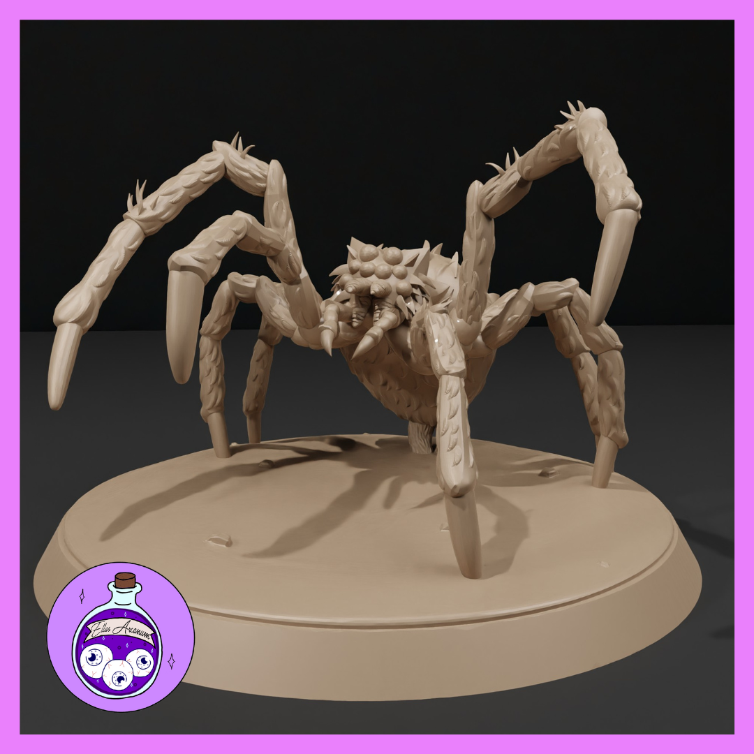 Dungeons & Dragons Giant Spider Miniature