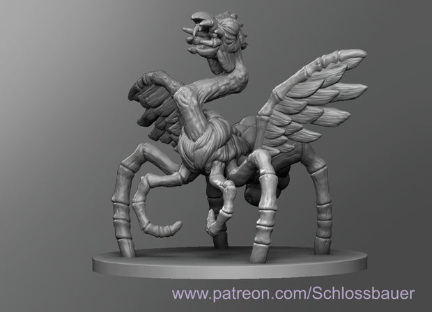 Dungeons & Dragons Giant Spider Chicken Miniature