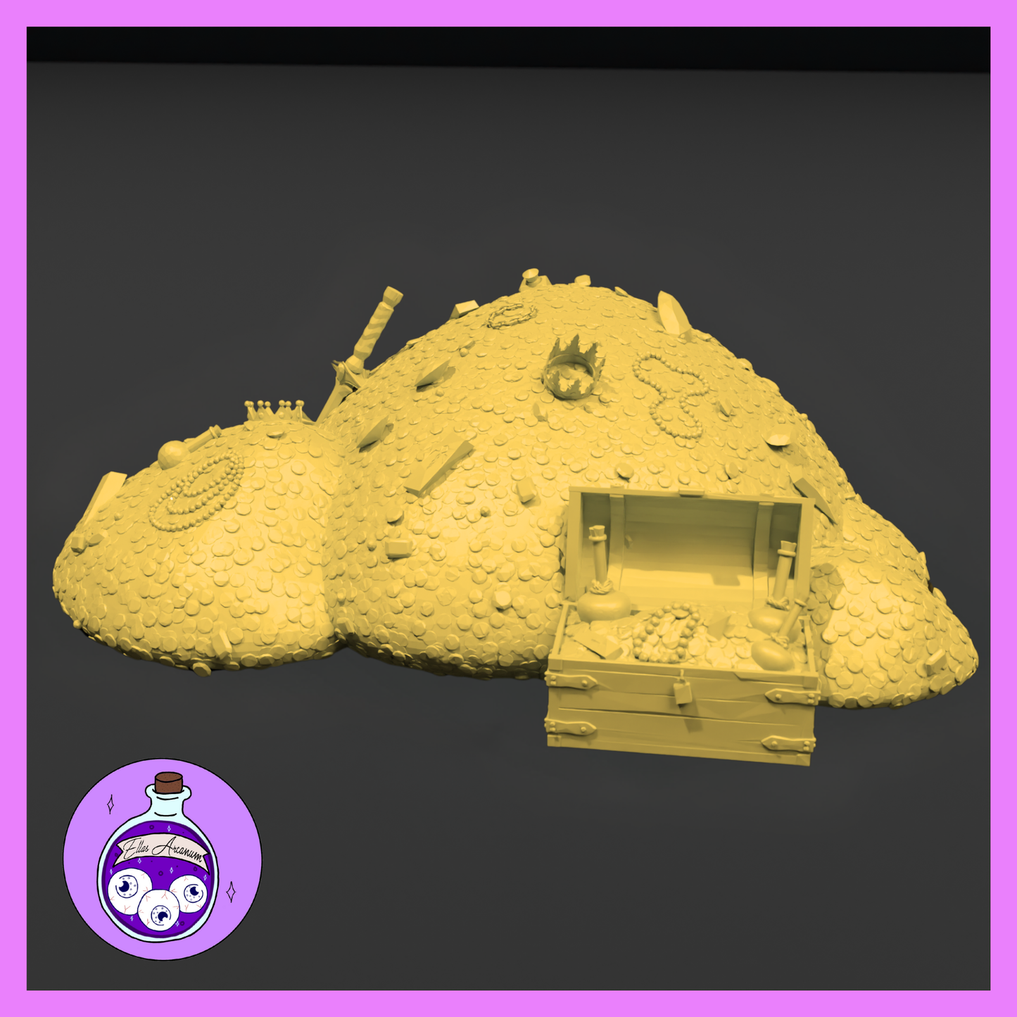 Dungeons & Dragons Giant Treasure Hoard Miniature