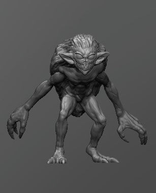 Dungeons & Dragons Gibberling Miniature
