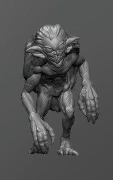 Dungeons & Dragons Gibberling Miniature