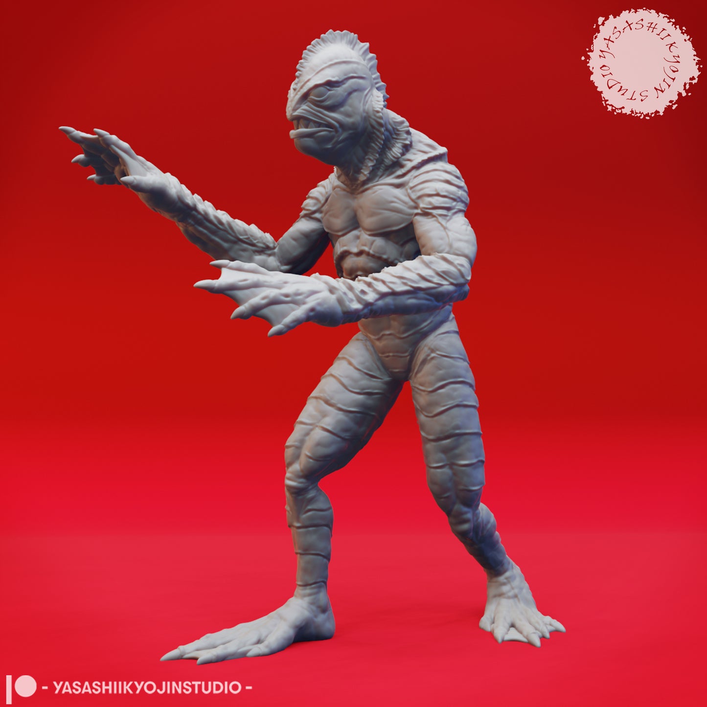 Dungeons & Dragons Gill-man Miniature