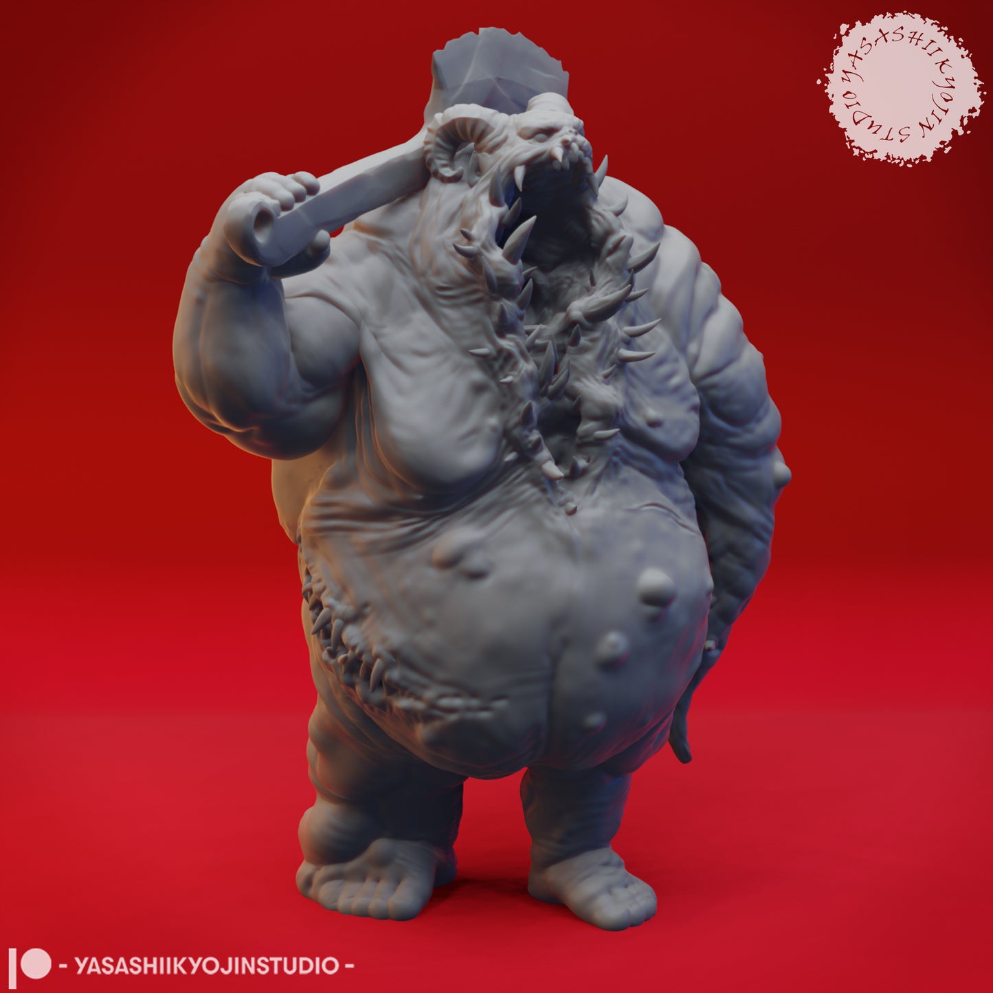 Dungeons & Dragons Gluttony Demon Miniature