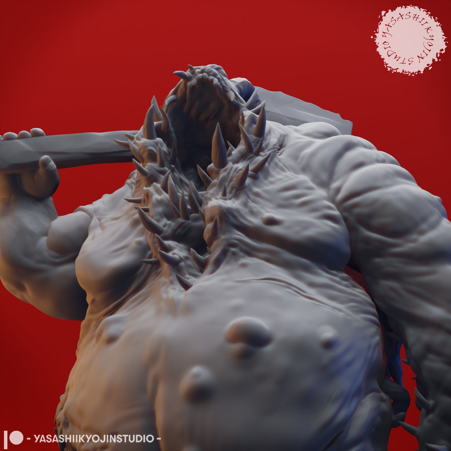 Dungeons & Dragons Gluttony Demon Miniature