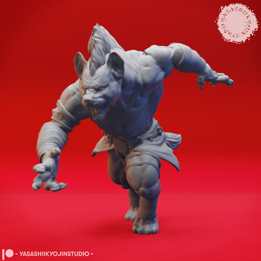 Dungeons & Dragons Gnoll Miniature