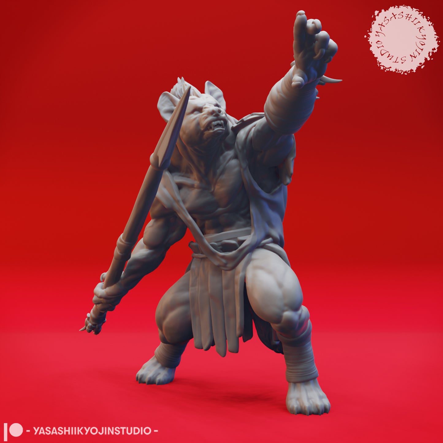 Dungeons & Dragons Gnoll Miniature