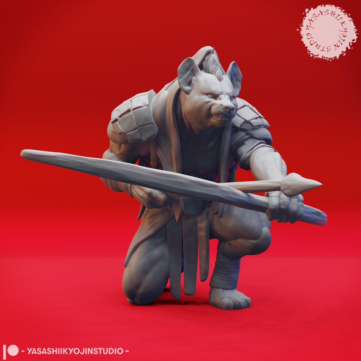 Dungeons & Dragons Gnoll Miniature