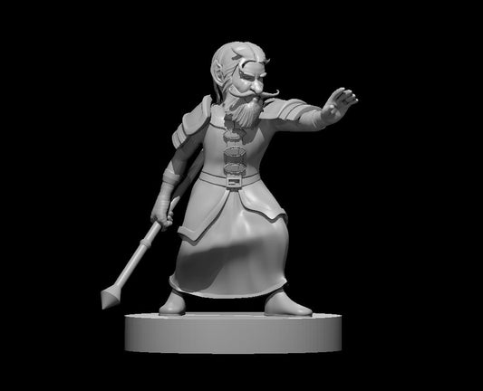 Dungeons & Dragons Gnome Male Sorcerer Miniature