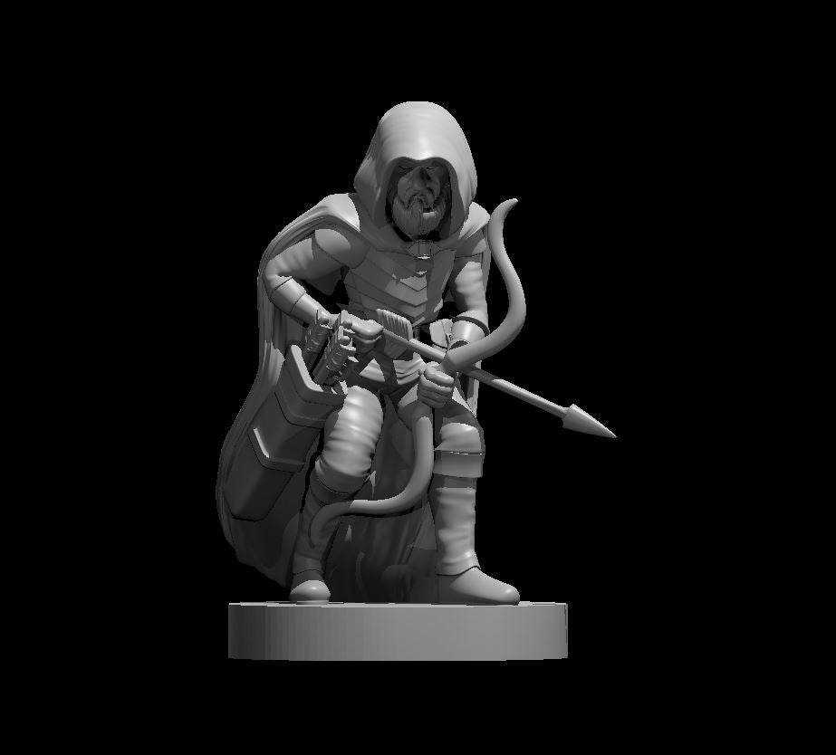 Dungeons & Dragons Gnome Female Ranger Miniature