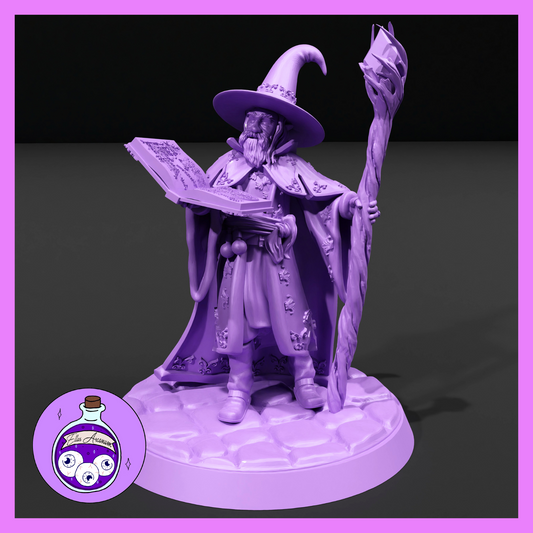 Dungeons & Dragons Gnome Wizard Miniature