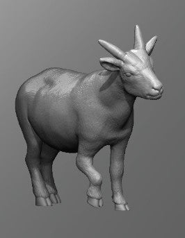 Dungeons & Dragons Goat Miniature